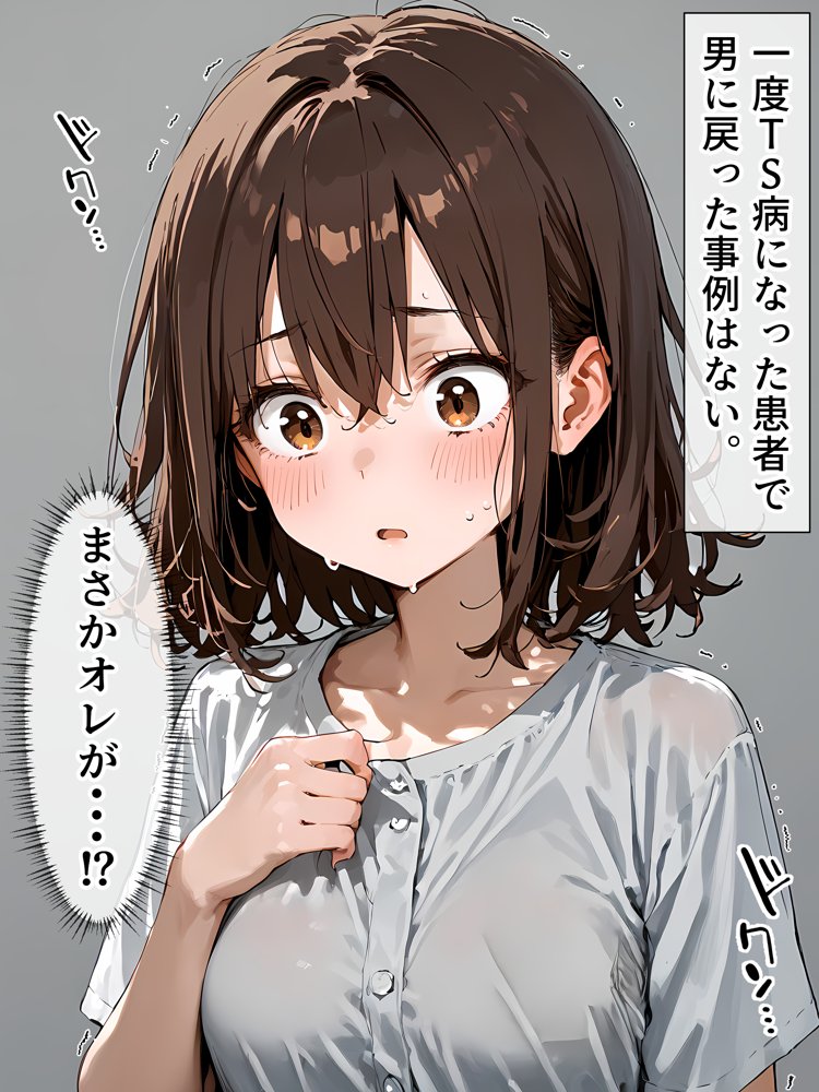 晴天艦女体化作品総集編 初期4作品＋フルリメイク版「TS病 心まで女に変わる瞬間」【晴天艦】 エロ同人誌画像 020