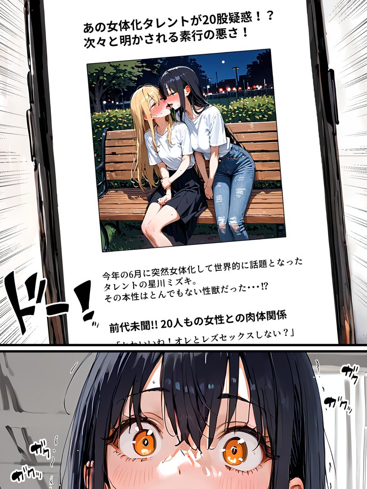 史上初！！元男の巨乳TS娘が衝撃のAVデビュー【晴天艦】 エロ同人誌画像 025