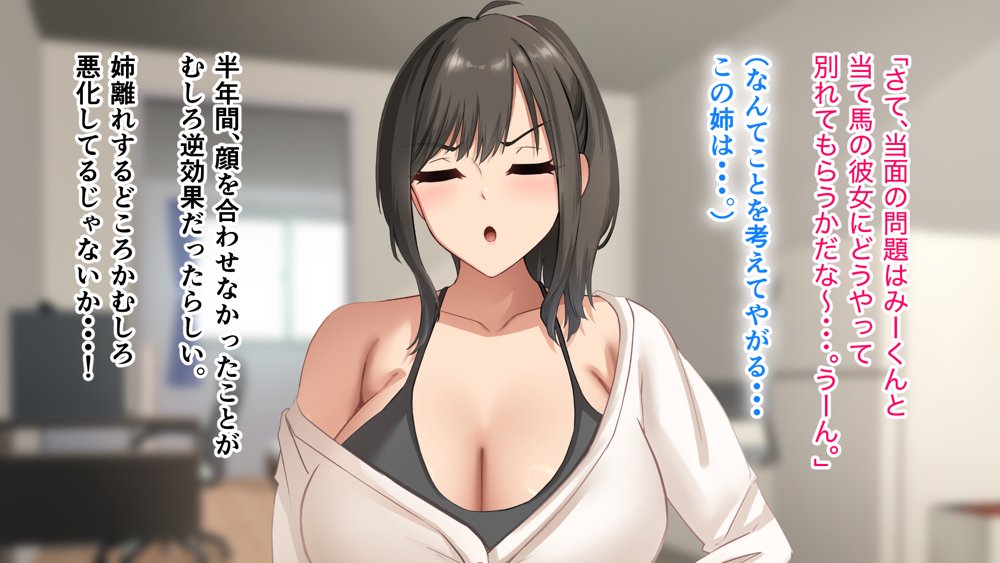 ダメだとわかっていても今日も俺は…突然押しかけてきた義理の姉と彼女に内緒でヤっている。【アリマセカイ（ホルモン食堂）】 無料エロ漫画（同人誌）サンプル画像088