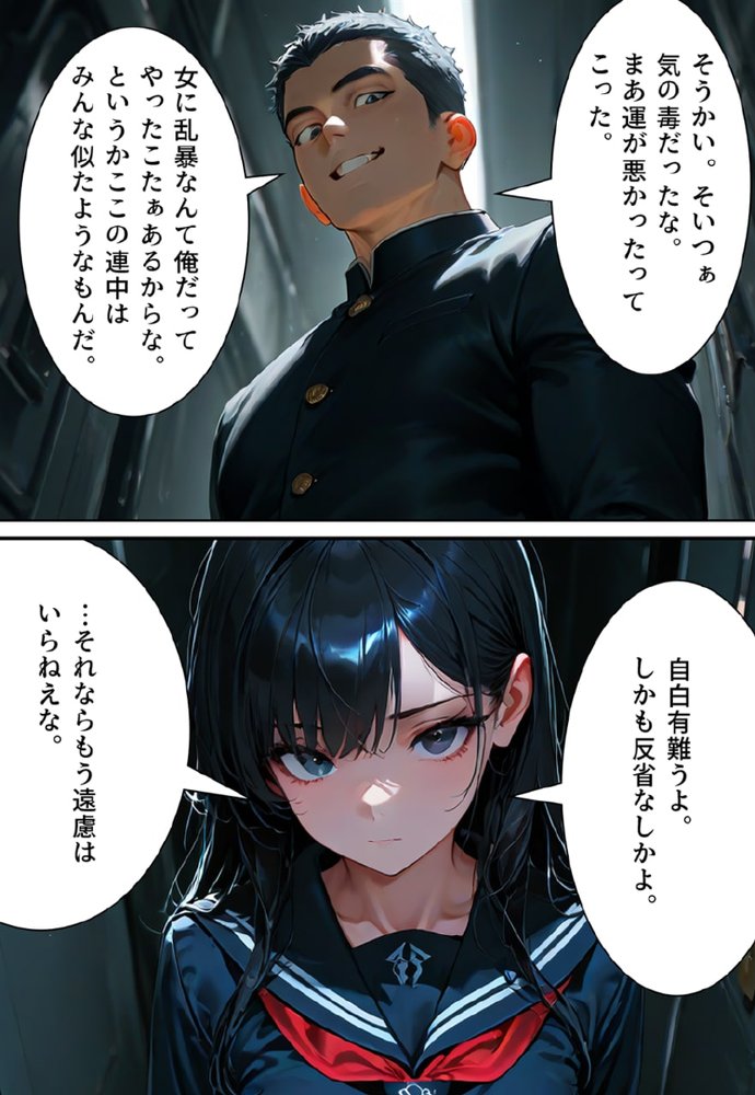 全校女体化★スクールジャッジ〜謎の美少女の裁きはセーラー服で下される〜【真城の秘宝館】 エロ同人誌画像 005