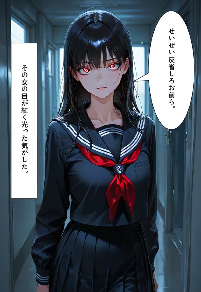 全校女体化★スクールジャッジ〜謎の美少女の裁きはセーラー服で下される〜【真城の秘宝館】 エロ同人誌画像 006