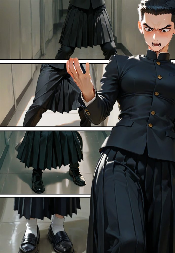 全校女体化★スクールジャッジ〜謎の美少女の裁きはセーラー服で下される〜【真城の秘宝館】 エロ同人誌画像 024