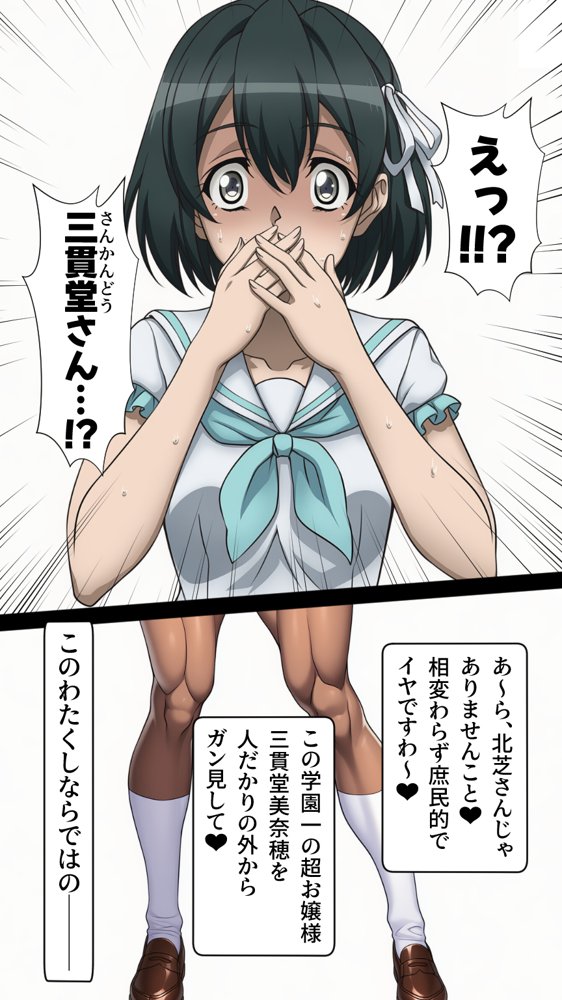 ふたなり洗脳改造〜JK悪堕ち編〜【AfterImage】 エロ同人誌画像 003