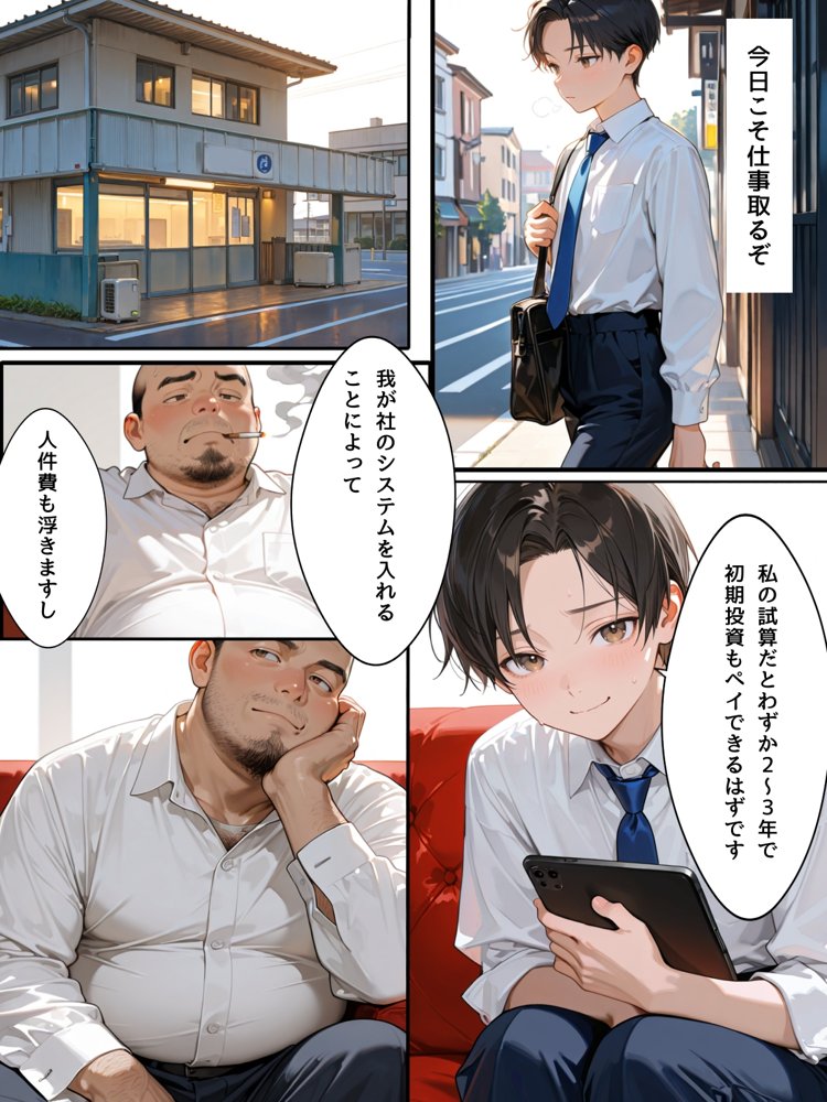 女体化アプリに課金してOL性活はじめました【チョコラッテ】 無料エロ漫画（同人誌）サンプル画像002