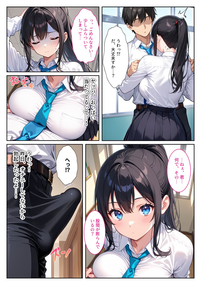 快楽に目覚めた無垢な爆乳風紀委員長とドMなギャル保健医に射精管理されています！【StudioSR（妹･人妻･巨乳推し）】 無料エロ漫画（同人誌）サンプル画像003