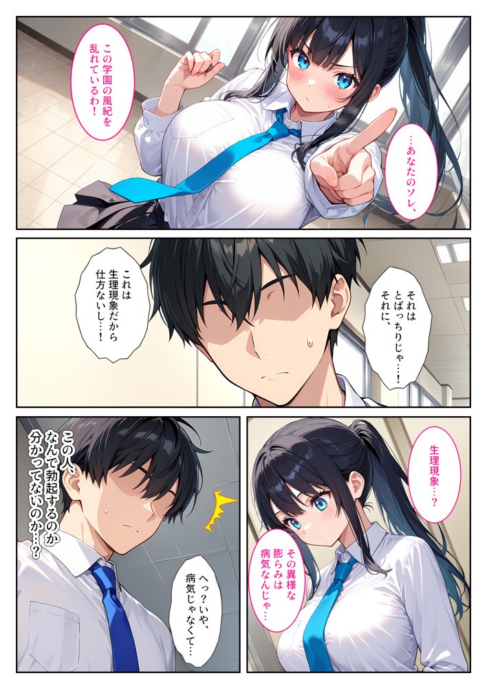 快楽に目覚めた無垢な爆乳風紀委員長とドMなギャル保健医に射精管理されています！【StudioSR（妹･人妻･巨乳推し）】 無料エロ漫画（同人誌）サンプル画像005