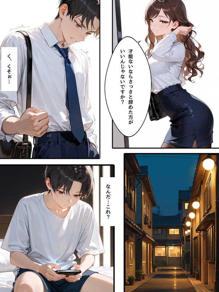 女体化アプリに課金してOL性活はじめました【チョコラッテ】 無料エロ漫画（同人誌）サンプル画像006