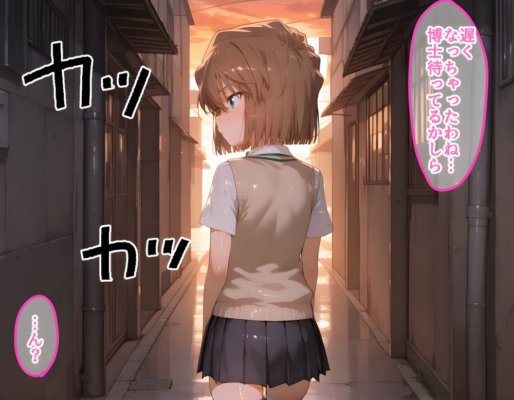 タバコを注意しただけなのに  名探偵コナン  灰原哀編【きぷろす】 hitomi無料エロ漫画（同人誌）サンプル画像008