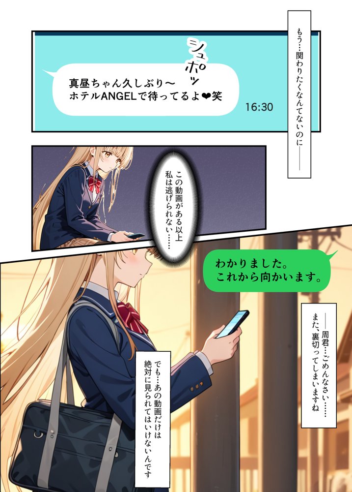 お隣の天使様がいつの間にか密会調教されていた件 〜メス堕ちスイッチが入ってしまい種付け性交してしまった椎名真〇〜【真夜中きのこ】 hitomi無料エロ漫画（同人誌）サンプル画像009