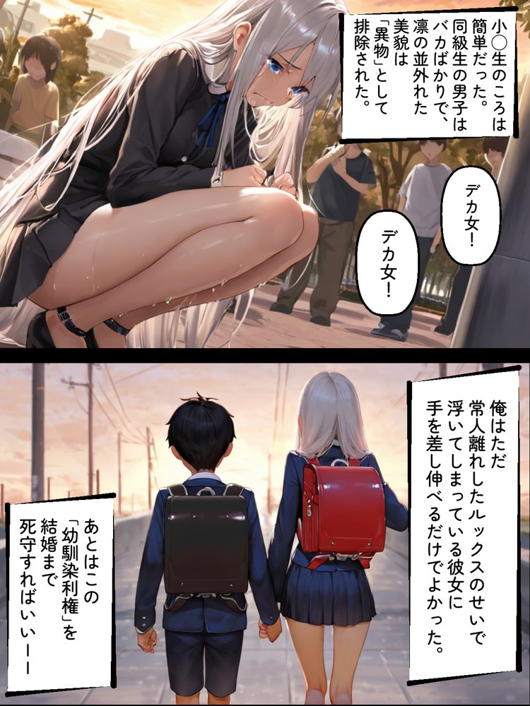 僕のお嫁さんになるはずの幼馴染がヤリチンに寝取られた【迂路沢】