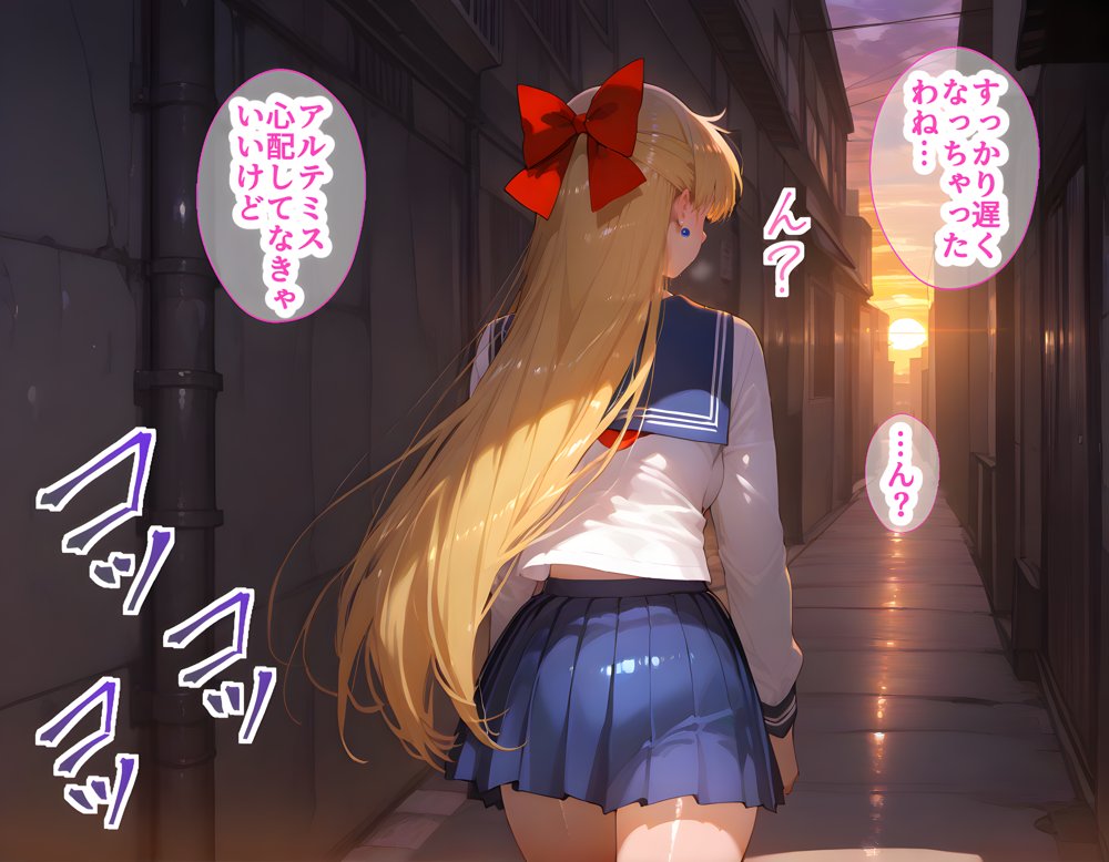 タバコを注意しただけなのに  セーラームーン 愛野美奈子編【完堕師】 hitomi無料エロ漫画（同人誌）サンプル画像013