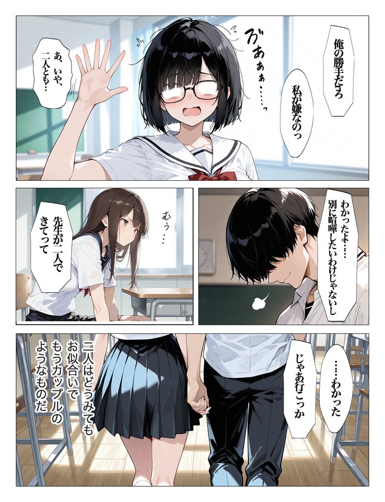 インキャのエロ動画配信がクラスの男子にばれちゃいました【すぷらっしゅまうんてん】 エロ同人誌画像 011