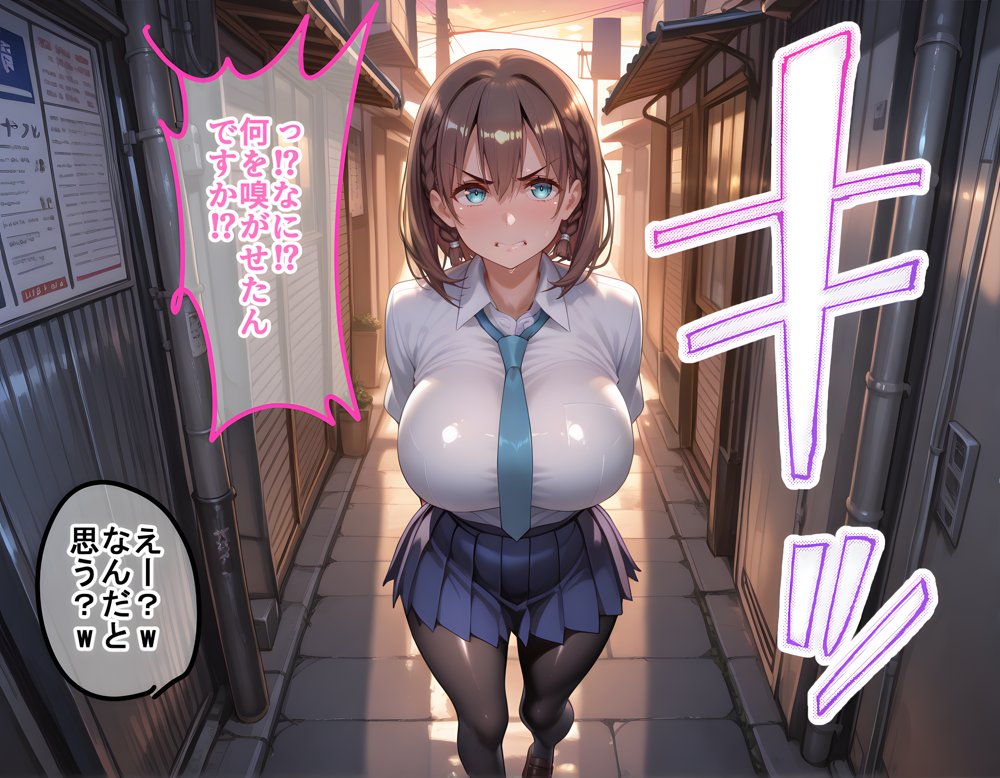 タバコを注意しただけなのに  月曜日のたわわ  アイちゃん編【完堕師】 hitomi無料エロ漫画（同人誌）サンプル画像011