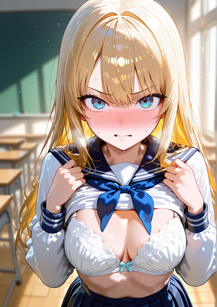 学校で半催◯を使ってみた結果 ギャル同級生編【あまくち工房】 hitomi無料エロ漫画（同人誌）サンプル画像004