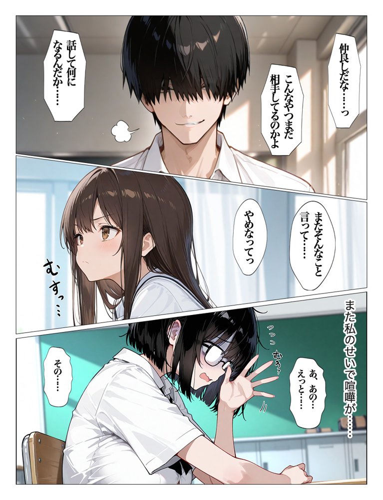 インキャのエロ動画配信がクラスの男子にばれちゃいました【すぷらっしゅまうんてん】 エロ同人誌画像 021