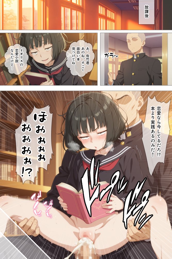 とにかくヤリたくて妥協の末付き合った地味顔で貧相な体の女子をうっかり孕ませてしまった俺の末路 hitomi無料エロ漫画（同人誌）サンプル画像033