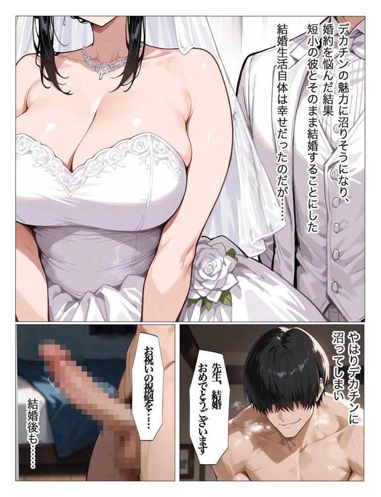 大きくなった教え子の巨ちんで中出しされました 全110P アナルSEXあり【すぷらっしゅまうんてん】