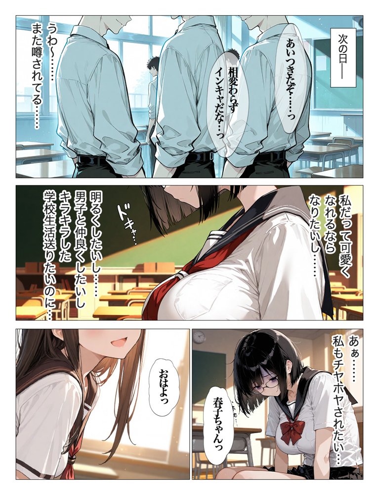 インキャのエロ動画配信がクラスの男子にばれちゃいました【すぷらっしゅまうんてん】 エロ同人誌画像 007
