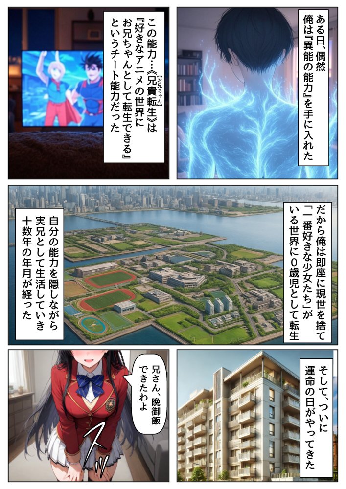 俺は大好きな堀北鈴●＆佐倉愛●のお兄ちゃんになる〜《馬並み巨根お兄ちゃんに転生》〜【『妹＆幼馴染』大好き商店（byハマダ殿下）】 hitomi無料エロ漫画（同人誌）サンプル画像001
