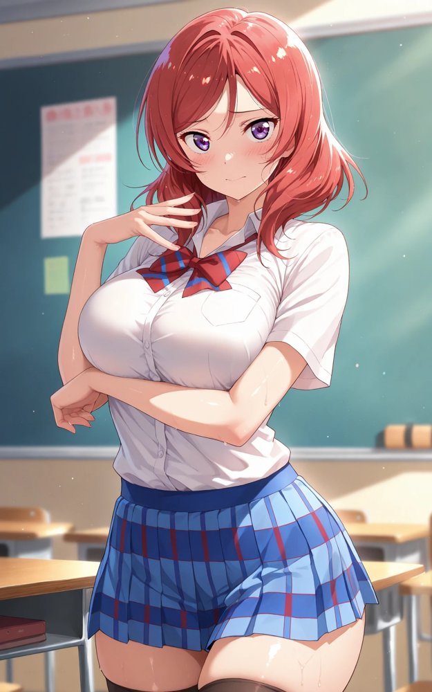 【発情美少女】ラブラ☆ブ！西木☆真姫編【画像生成マン】 hitomi無料エロ漫画（同人誌）サンプル画像003