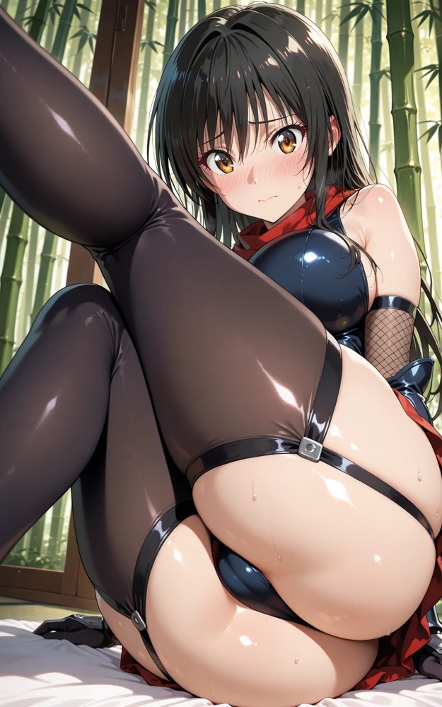 【発情ヒロイン】To L☆VEる -とらぶる- 古〇川唯 くのいち編【画像生成マン】