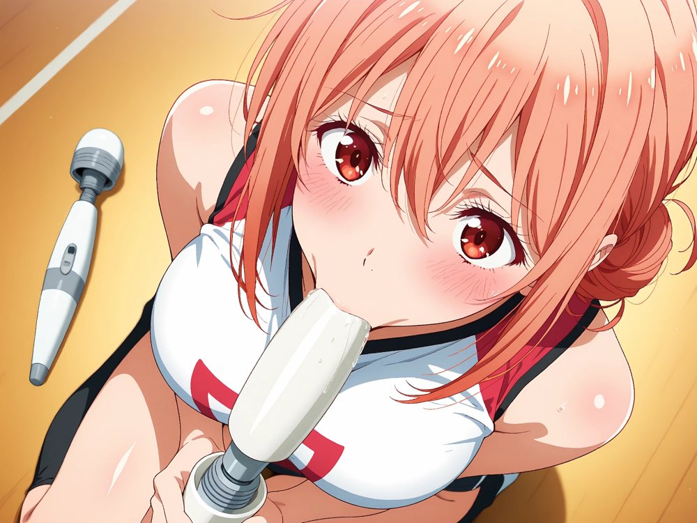 【発情ヒロイン】【ガハママ】ブルマ妻の汗だくレッスン  〜コートに響く禁断の喘ぎ〜【画像生成マン】 hitomi無料エロ漫画（同人誌）サンプル画像009