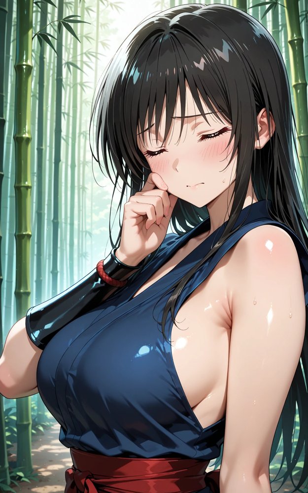 【発情ヒロイン】To L☆VEる -とらぶる- 古〇川唯 くのいち編【画像生成マン】