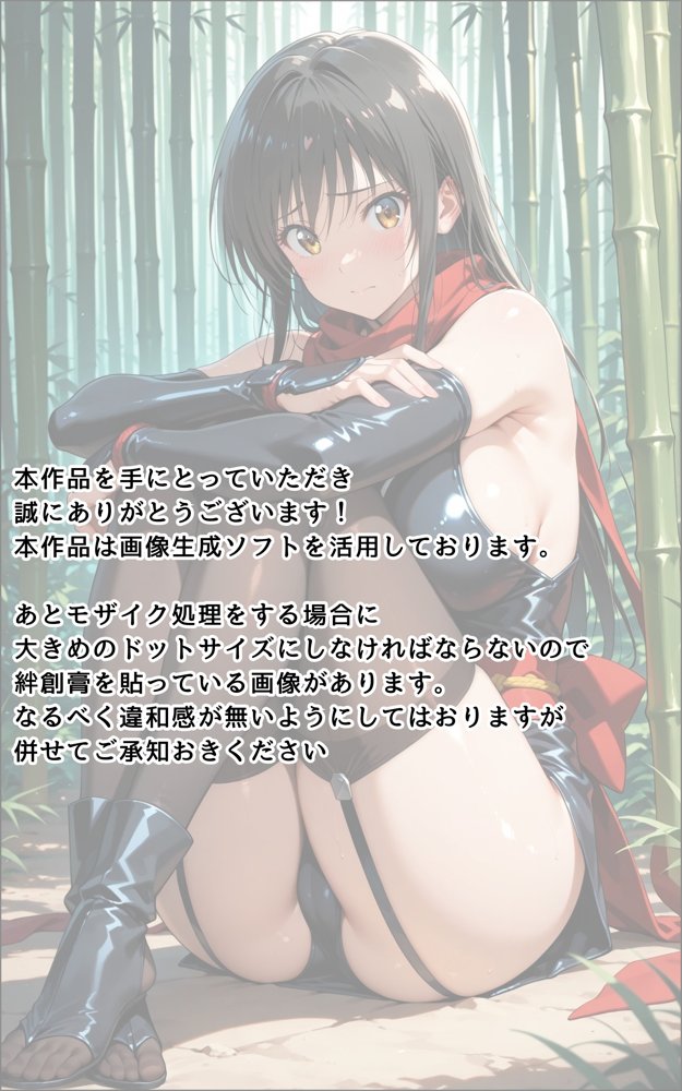 【発情ヒロイン】To L☆VEる -とらぶる- 古〇川唯 くのいち編【画像生成マン】