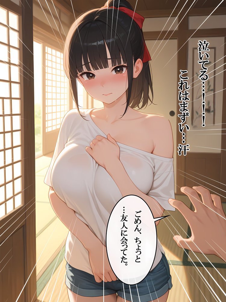 田舎のえっちがすごい…！お兄ちゃんは幼馴染に中出ししたので、お仕置きです…！【ぱにっく天国】 無料エロ漫画（同人誌）サンプル画像026