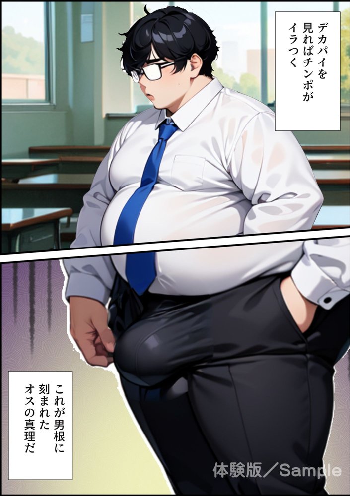 ブサメン孕ませ出産法_FILE01:折本エリカ〜無責任中出し婚前交渉〜【イカ弾】 hitomi無料エロ漫画（同人誌）サンプル画像024
