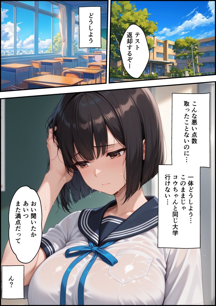 ボクを守るために不良の性奴●になっても絶対に堕ちないカノジョ3【バベル太郎】