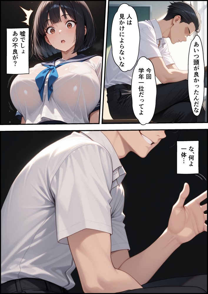 ボクを守るために不良の性奴●になっても絶対に堕ちないカノジョ3【バベル太郎】