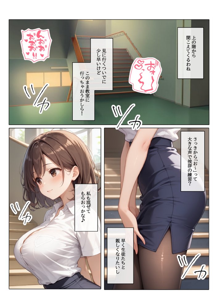 【コミック版】性処理学園〜転勤・処女教師編〜【AOI】 hitomi無料エロ漫画（同人誌）サンプル画像097
