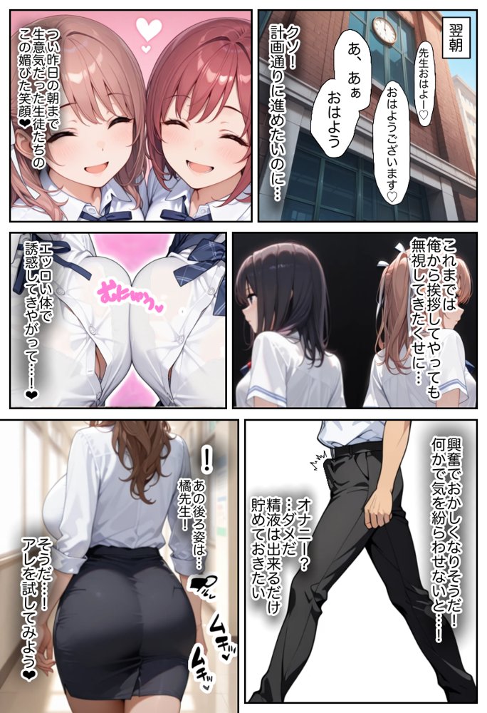 俺しか勃起できない世界  〜Kカップ爆乳陰キャ教え子生オナホ化計画〜【ラッキーイベント】