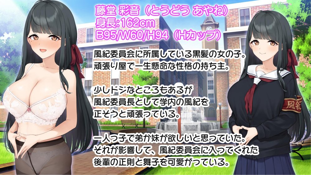 ダブル処女のパンスト学園〜神聖な風紀委員室でパコパコハメる2人のお嬢様たち〜【スタジオ山ロマン】
