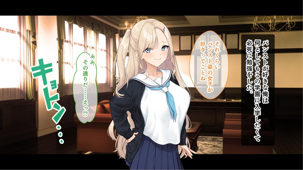ダブル処女のパンスト学園〜神聖な風紀委員室でパコパコハメる2人のお嬢様たち〜【スタジオ山ロマン】