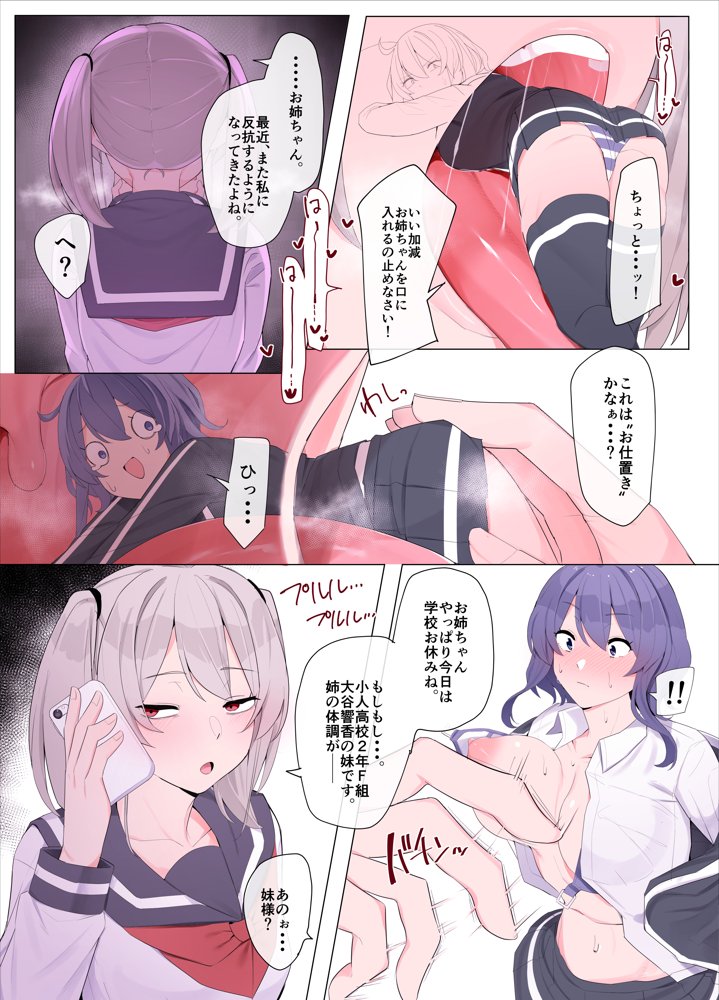 小人の姉がおもちゃにされて妹の膣とアナルにブチ込まれる話【踊るロンドン】