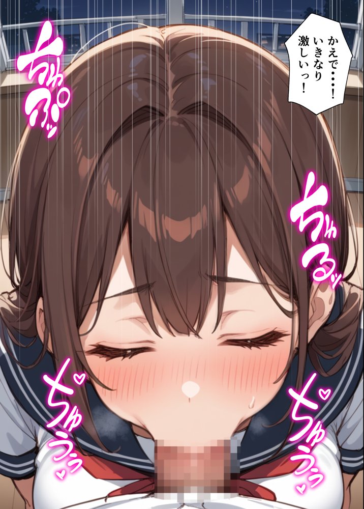 セックスレスに悩む若妻（30）12年ぶりに制服を着てイチャラブセックスする話【あくめくん】 hitomi無料エロ漫画（同人誌）サンプル画像022