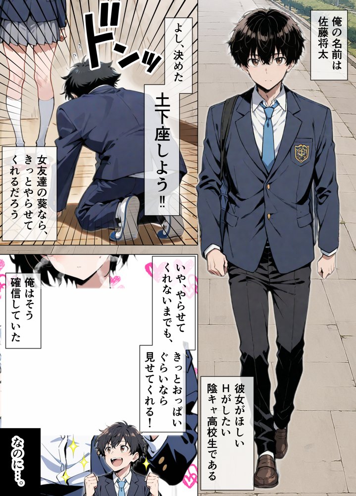 女友達に土下座でHしてくれって頼んだら失敗したから母親、抱いてみた【人妻実話ライフ】 hitomi無料エロ漫画（同人誌）サンプル画像001