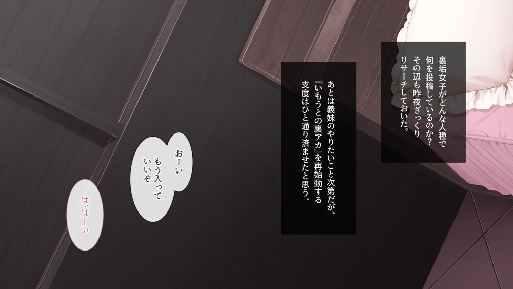 裏アカこのみ〜義妹の裏垢を発見したのでフォロワー数爆上げしてやった〜【Leonids】