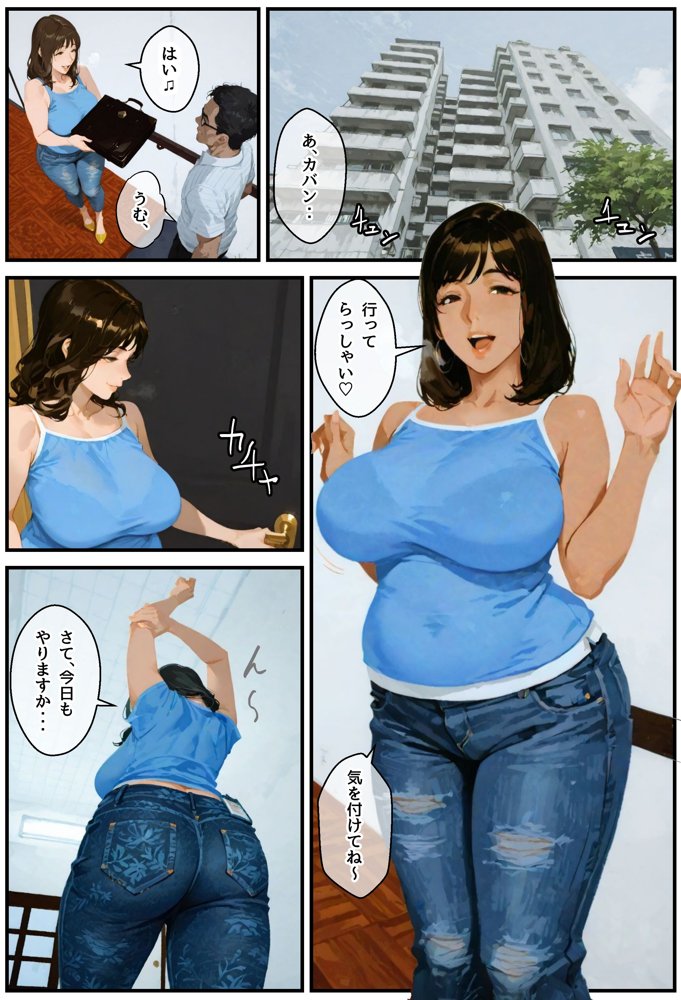 人妻ライバー【アヤカシノイチ】 無料エロ漫画（同人誌）サンプル画像001