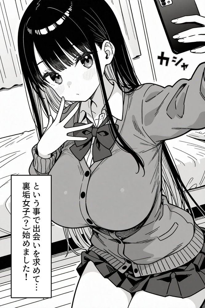 黒髪ロングで清楚なあの子が裏垢バレして専用肉オナホにされる話【ハメ撮り屋】 hitomi無料エロ漫画（同人誌）サンプル画像007