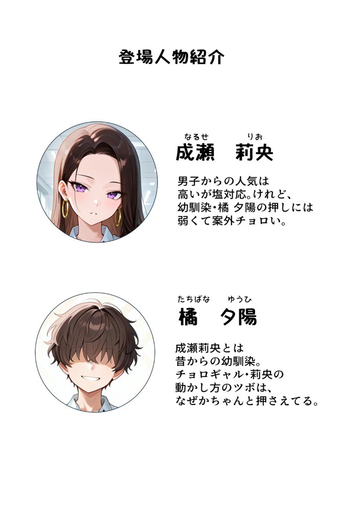 強気だけど実はチョロすぎる幼馴染ギャルー学校編ー【イチャラブ堂】 hitomi無料エロ漫画（同人誌）サンプル画像001