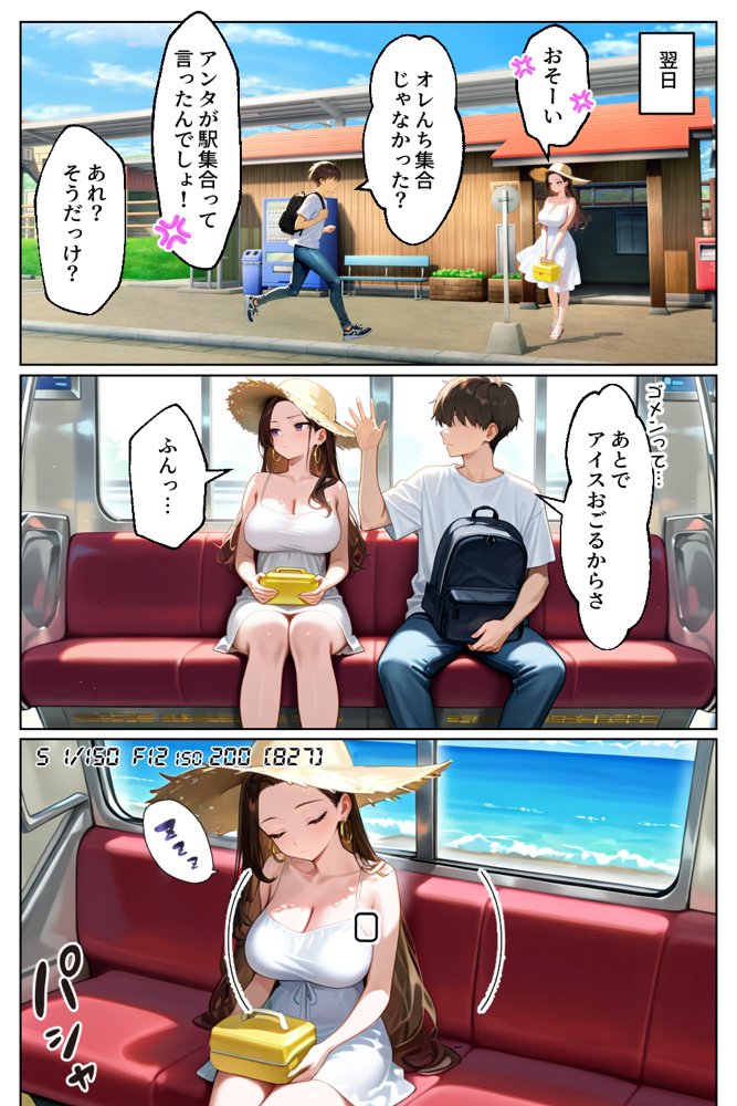 強気だけど実はチョロすぎる幼馴染ギャルー夏休み編ー【イチャラブ堂】 エロ同人誌画像 033