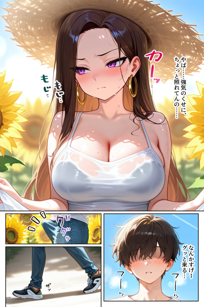 強気だけど実はチョロすぎる幼馴染ギャルー夏休み編ー【イチャラブ堂】 エロ同人誌画像 041