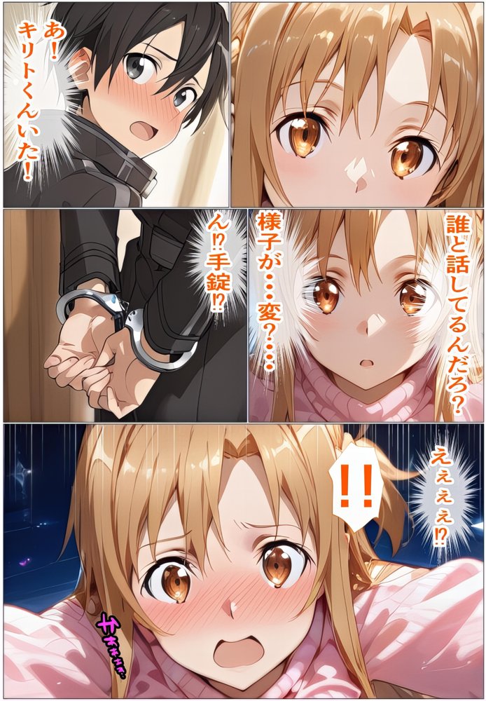 『限定割引』黒の剣士の三角関係2〜禁断の関係〜寝取られたアスナ・欲望が暴走する直葉【東京アキバ同人倶楽部】 hitomi無料エロ漫画（同人誌）サンプル画像021