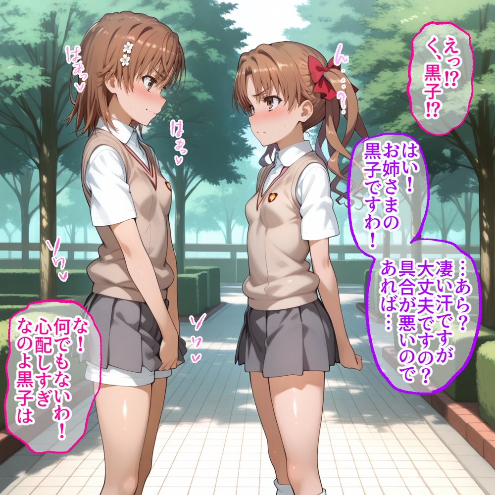 タバコを注意しただけなのに2  とある科学の超電磁砲  御坂美琴＆白井黒子編【まいすたーM】 無料エロ漫画（同人誌）サンプル画像021