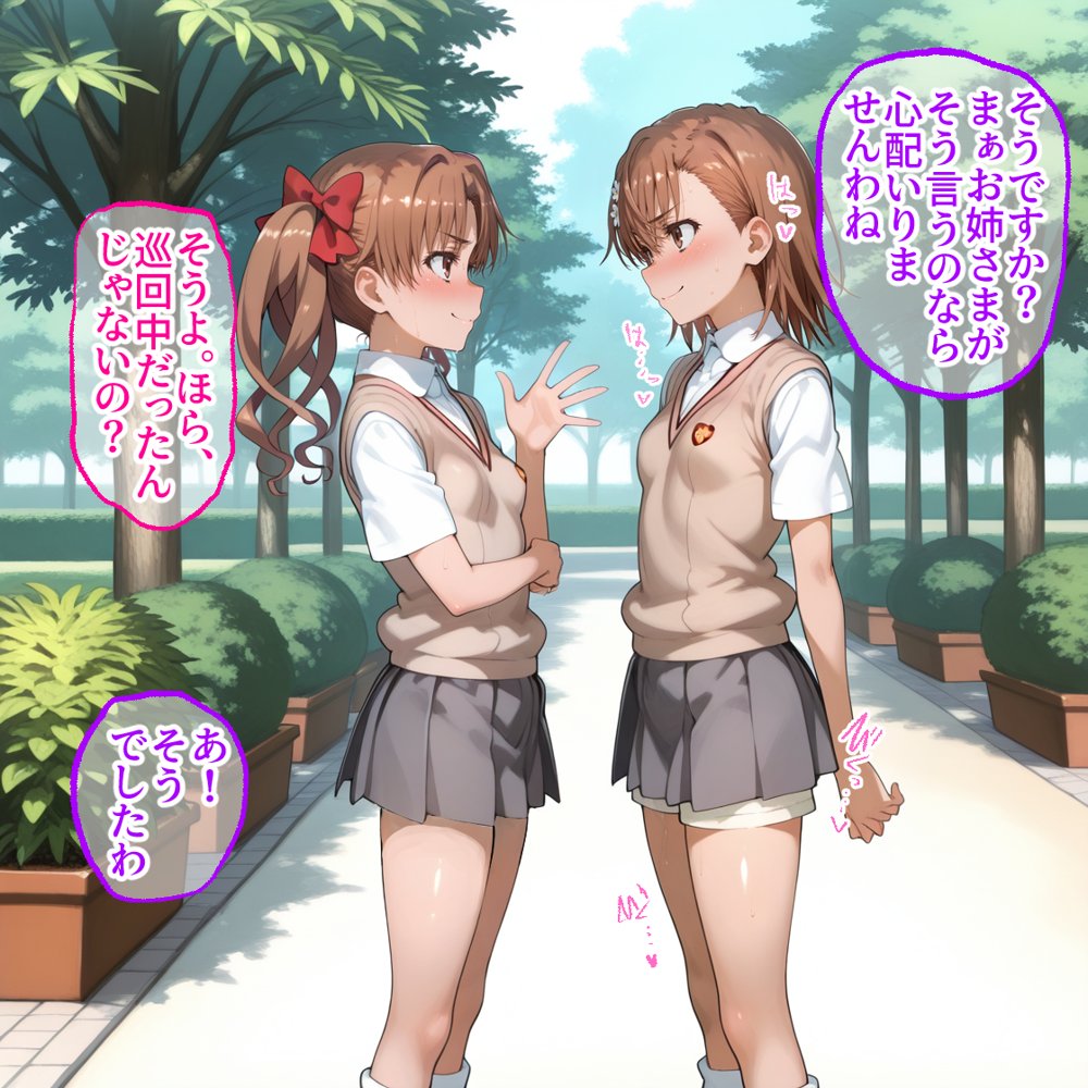 タバコを注意しただけなのに2  とある科学の超電磁砲  御坂美琴＆白井黒子編【まいすたーM】 無料エロ漫画（同人誌）サンプル画像023