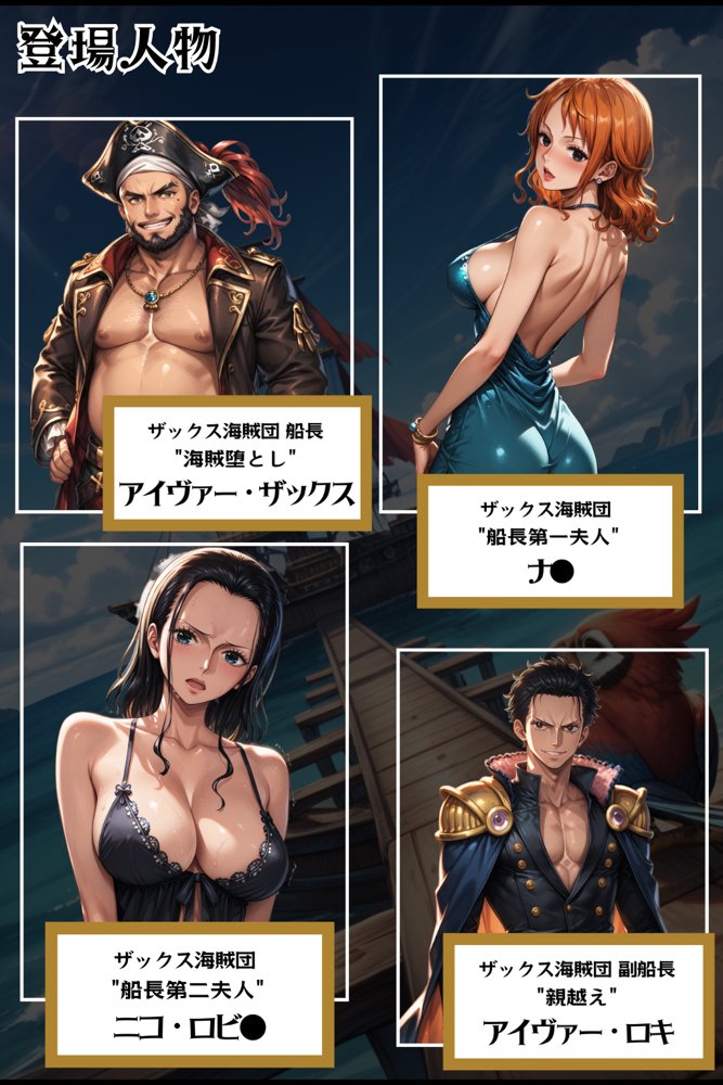 巨乳海賊狩り 3 〜服従の証 完全妊娠 Wフェラ〜【ピンク堂書店】
