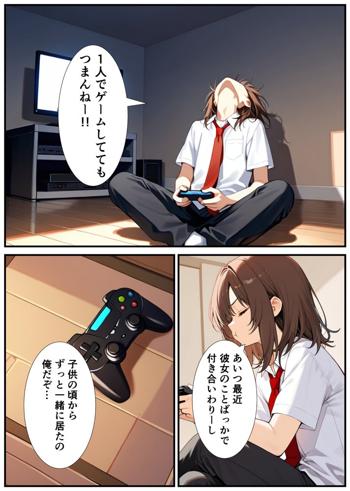 女体化したので大好きだった親友を寝取った話【悪魔ほろほろ】 無料エロ漫画（同人誌）サンプル画像004